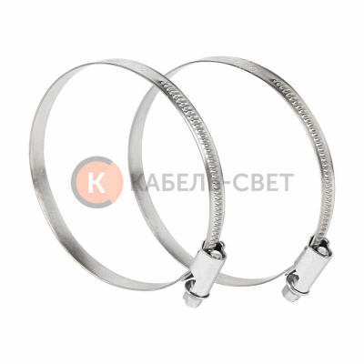 Хомут червячный 60-80-0,7 мм, (упак. 25 шт)  REXANT