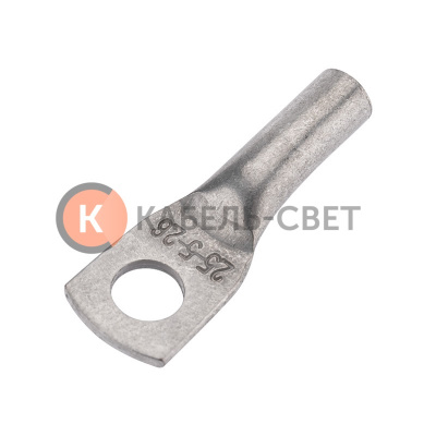 Наконечник медный луженый ТМЛ 2,5–5–2,6 (2,5мм² - Ø5мм) ГОСТ 7386-80 (в упак. 100шт) REXANT