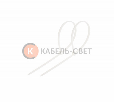 Хомут-стяжка кабельная нейлоновая 60x2,5мм, белая (100 шт/уп) REXANT