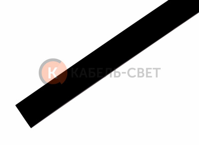 Трубка термоусаживаемая ТУТ нг 18,0/9,0мм, черная, упаковка 50 шт. по 1м REXANT