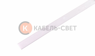 Трубка термоусаживаемая ТУТ нг 9,0/4,5мм, белая, упаковка 50 шт. по 1м REXANT