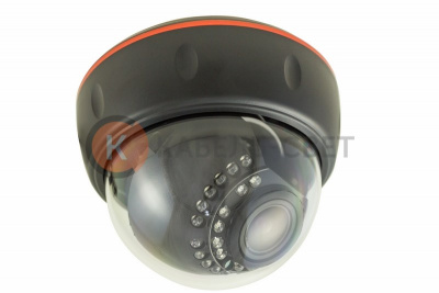 Купольная камера AHD 1.0Мп (720P), объектив 2.8-12 мм., ИК до 30 м.