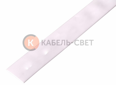 Трубка термоусаживаемая ТУТ нг 30,0/15,0мм, белая, упаковка 10 шт. по 1м REXANT