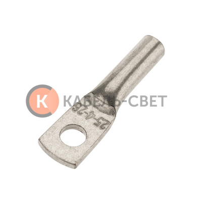 Наконечник медный луженый ТМЛ 2,5–4–2,6 (2,5мм² - Ø5мм) ГОСТ 7386-80 (в упак. 10 шт.) REXANT