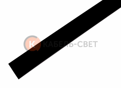 Трубка термоусаживаемая ТУТ нг 19,0/9,5мм, черная, упаковка 10 шт. по 1м REXANT