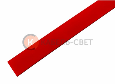 Трубка термоусаживаемая ТУТ нг 19,0/9,5мм, красная, упаковка 10 шт. по 1м REXANT