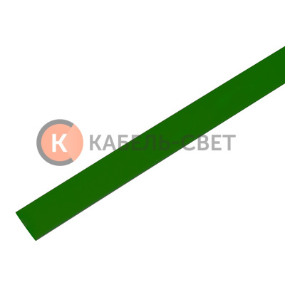 Трубка термоусаживаемая ТУТ 60,0/30,0мм, зеленая, упаковка 10 шт. по 1м, PROconnect
