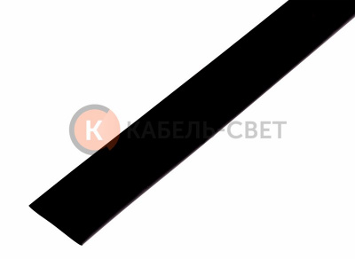 Трубка термоусаживаемая ТУТ нг 30,0/15,0мм, черная, упаковка 10 шт. по 1м REXANT