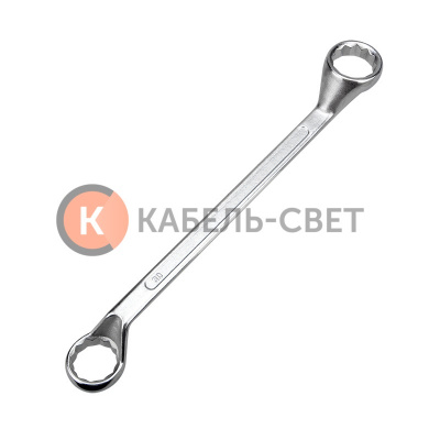 Ключ накидной коленчатый 30х32мм, цинк REXANT