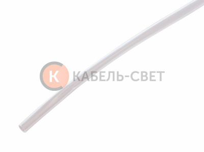Трубка термоусаживаемая ТУТ 6,0/3,0мм, прозрачная, упаковка 50 шт. по 1м REXANT