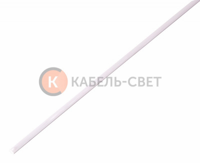 Трубка термоусаживаемая ТУТ нг 2,0/1,0мм, белая, упаковка 50 шт. по 1м REXANT