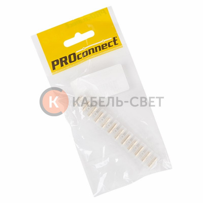 Колодка клеммная КВ-4 PROconnect, 3А, 4 мм², индивидуальная упаковка, 1 шт.
