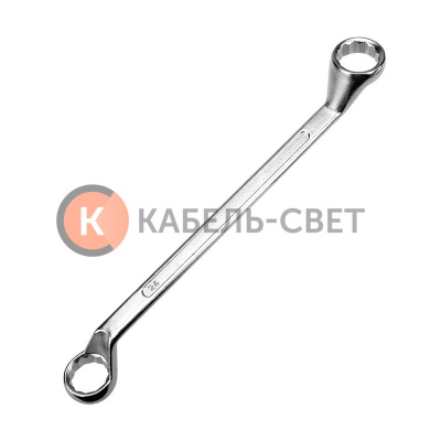 Ключ накидной коленчатый 22х24мм, цинк REXANT