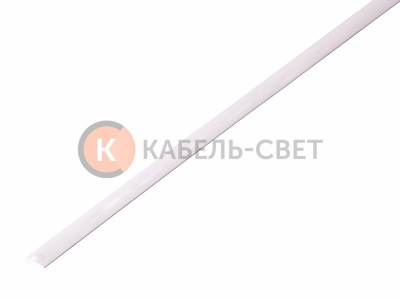Трубка термоусаживаемая ТУТ нг 3,5/1,75мм, белая, упаковка 50 шт. по 1м REXANT
