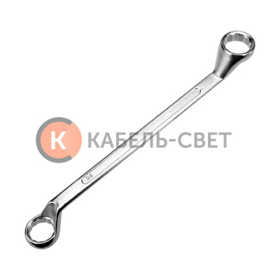 Ключ накидной коленчатый 24х27мм, цинк REXANT