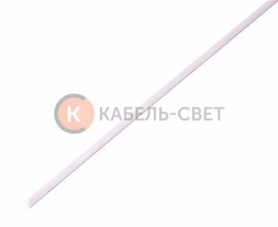 Трубка термоусаживаемая ТУТ нг 2,5/1,25мм, белая, упаковка 50 шт. по 1м REXANT