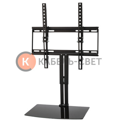 Кронштейн для телевизора 32"-50", фиксированный, с дополнительной полкой для медиа-оборудования, серия HOME REXANT