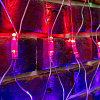 Гирлянда светодиодная Сеть треугольная 1,5х2х2м 136 LED МУЛЬТИ прозрачный ПВХ IP65 свечение с динамикой 230В