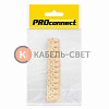 Колодка клеммная КВ-10, 10А, 10 мм², индивидуальная упаковка, (1 шт/уп) PROconnect