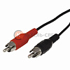 Шнур 2 RCA - 2 RCA, 3м, черный REXANT