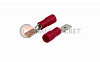 Клемма плоская изолированная РПи-п 1.5-(4.8)/РПИп 1,25-5 штекер 4.8 мм 0.5-1.5 мм² красная REXANT