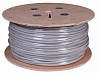 Кабель витая пара U/UTP, CAT 5е, PVC, 16PR, 24AWG, INDOOR, SOLID, серый, 305м, РФ REXANT
