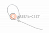 Стяжка кабельная под маркер nylon 100 мм 100 шт белый  REXANT