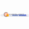 Маркер-краска Slim 2мм, нитрооснова, желтый MunHwa