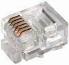 Разъем телефонный UTP, RJ-12 (6P6C), CAT 3 REXANT