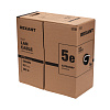 Кабель витая пара F/UTP, CAT 5е, PVC, 4PR, 24AWG, INDOOR, SOLID, серый, 305м, серия LIGHT, РФ REXANT