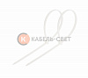 Хомут-стяжка кабельная нейлоновая 200x4,8мм, белая (100 шт/уп) REXANT