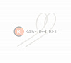 Хомут-стяжка кабельная нейлоновая 60x2,5мм, белая (100 шт/уп) REXANT