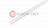 Трубка термоусаживаемая ТУТ нг 9,0/4,5мм, белая, упаковка 50 шт. по 1м REXANT