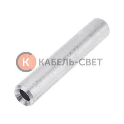 Гильза кабельная алюминиевая ГА 25-7 (25мм² - Ø7мм) (в упак. 50 шт.) REXANT