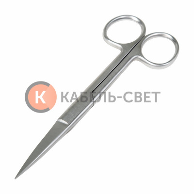 Ножницы с двумя острыми концами прямые 145 мм