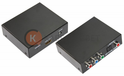 Конвертер YPbPr + SPDIF / Toslink на HDMI, металл REXANT